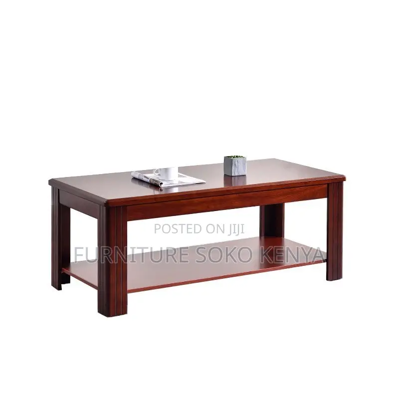 Mahogany Home Office Coffee Table | 1200mm Long Executive Table