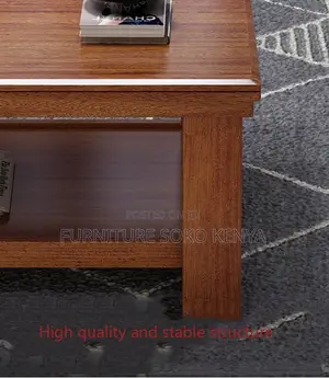 Mahogany Home Office Coffee Table | 1200mm Long Executive Table