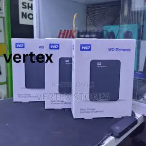 WD Elements Portable External Hard Drive, Basic Storage