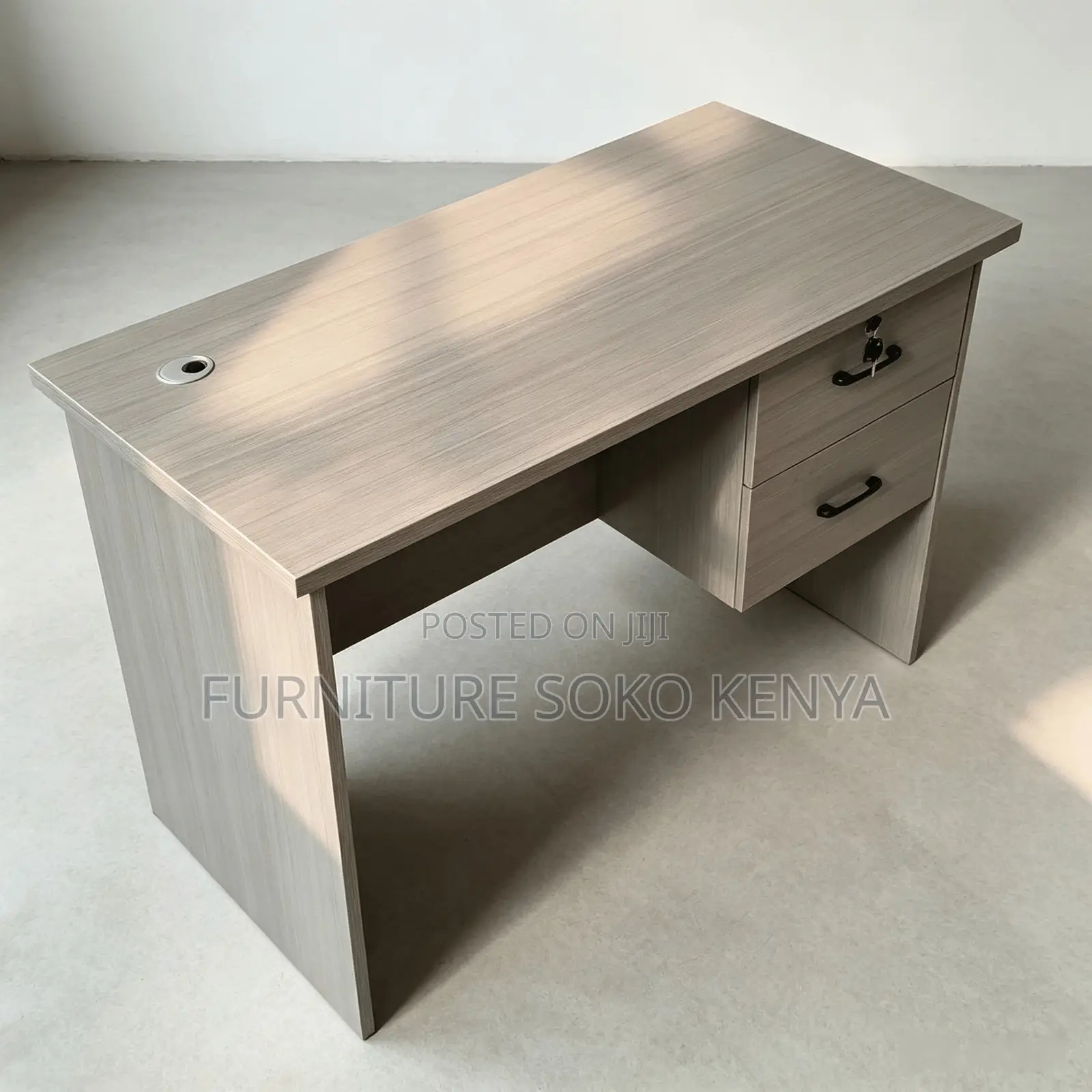 Clerical Home Office 1200mm Table | 3 Drawered Study Desk