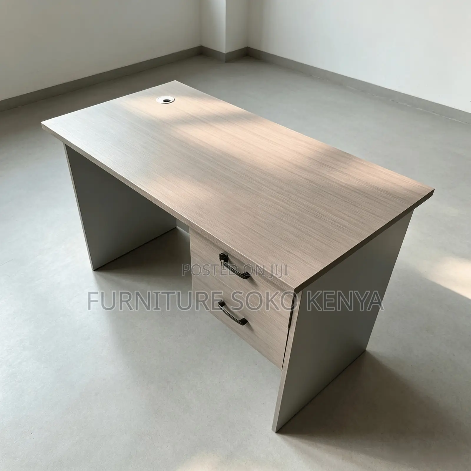 Clerical Home Office 1200mm Table | 3 Drawered Study Desk