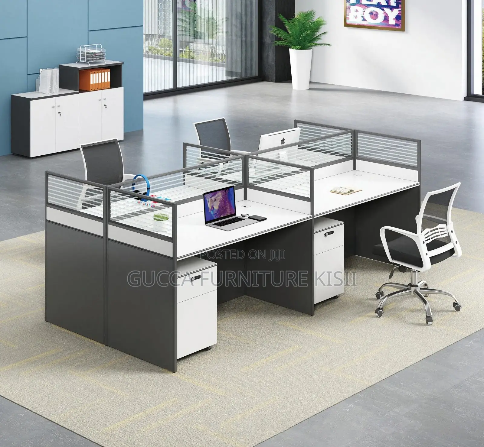 2 Way Ergonomic Office Workstation