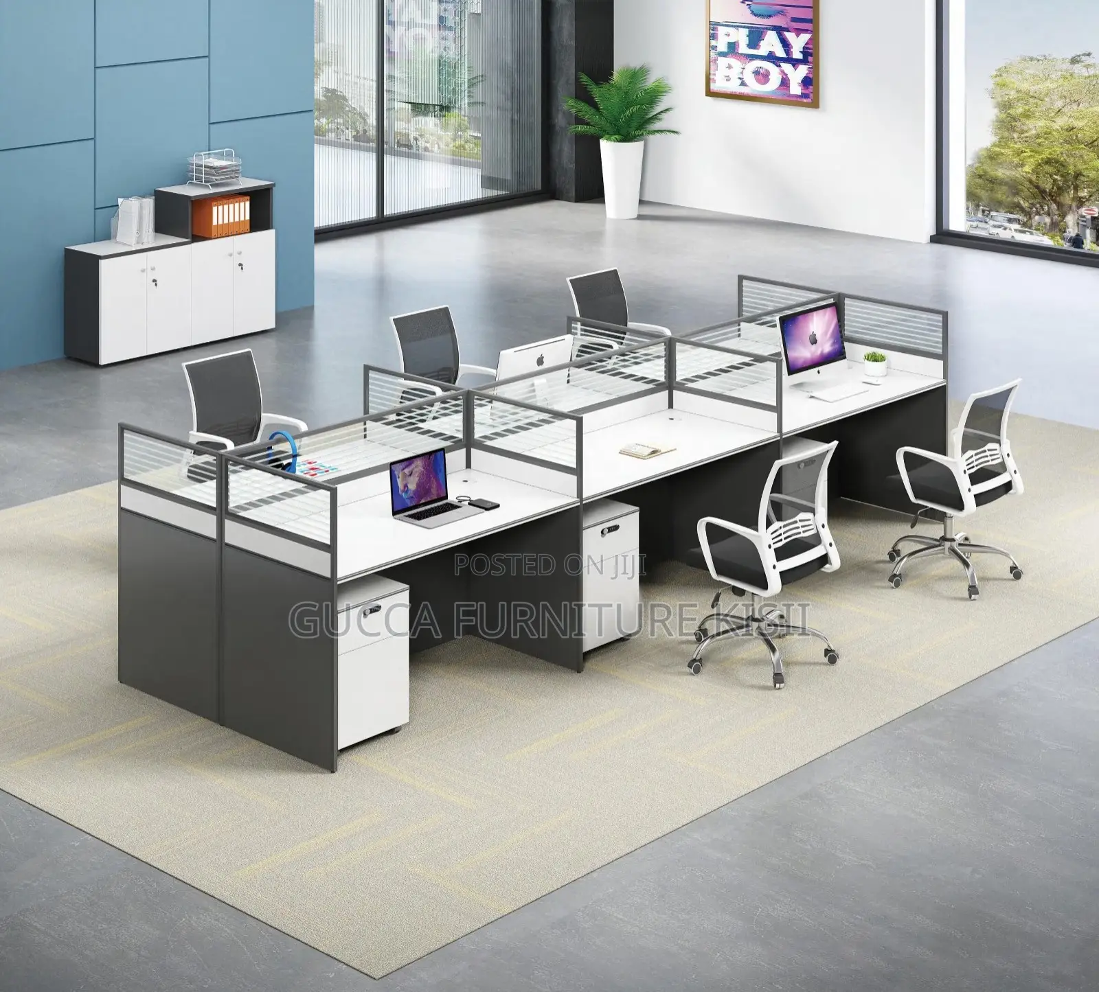 2 Way Ergonomic Office Workstation
