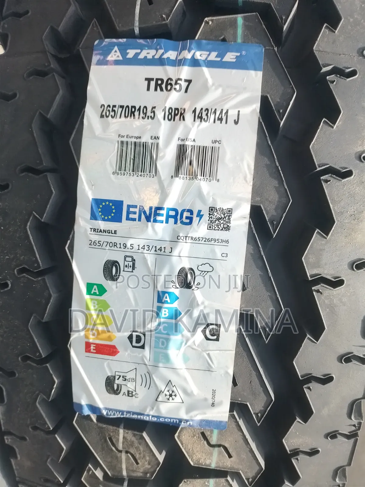 265/70 R19.5 Triangle