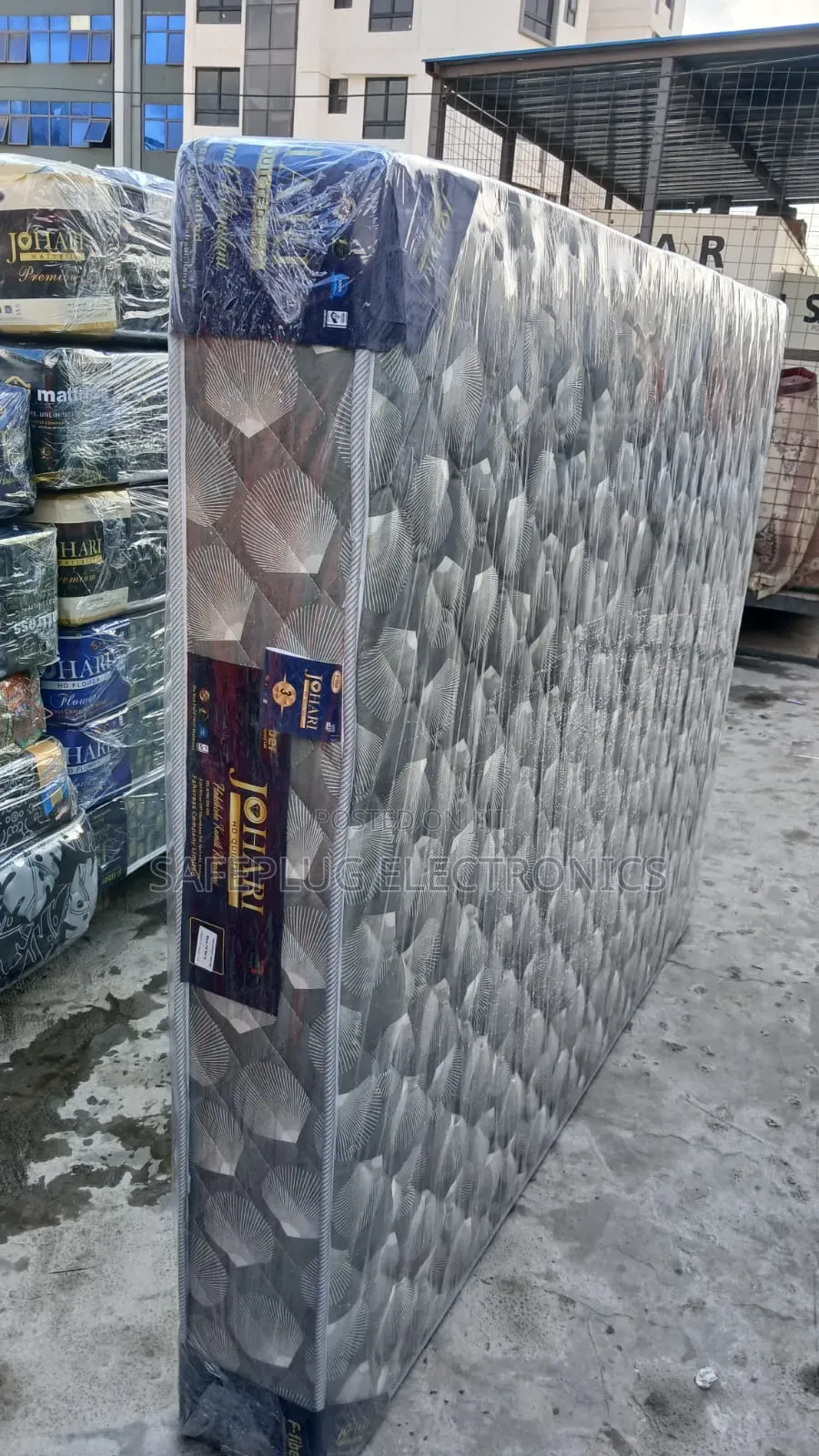 Morning Glory Single Plus Medium Density Plain Mattress (31⁄2×6)