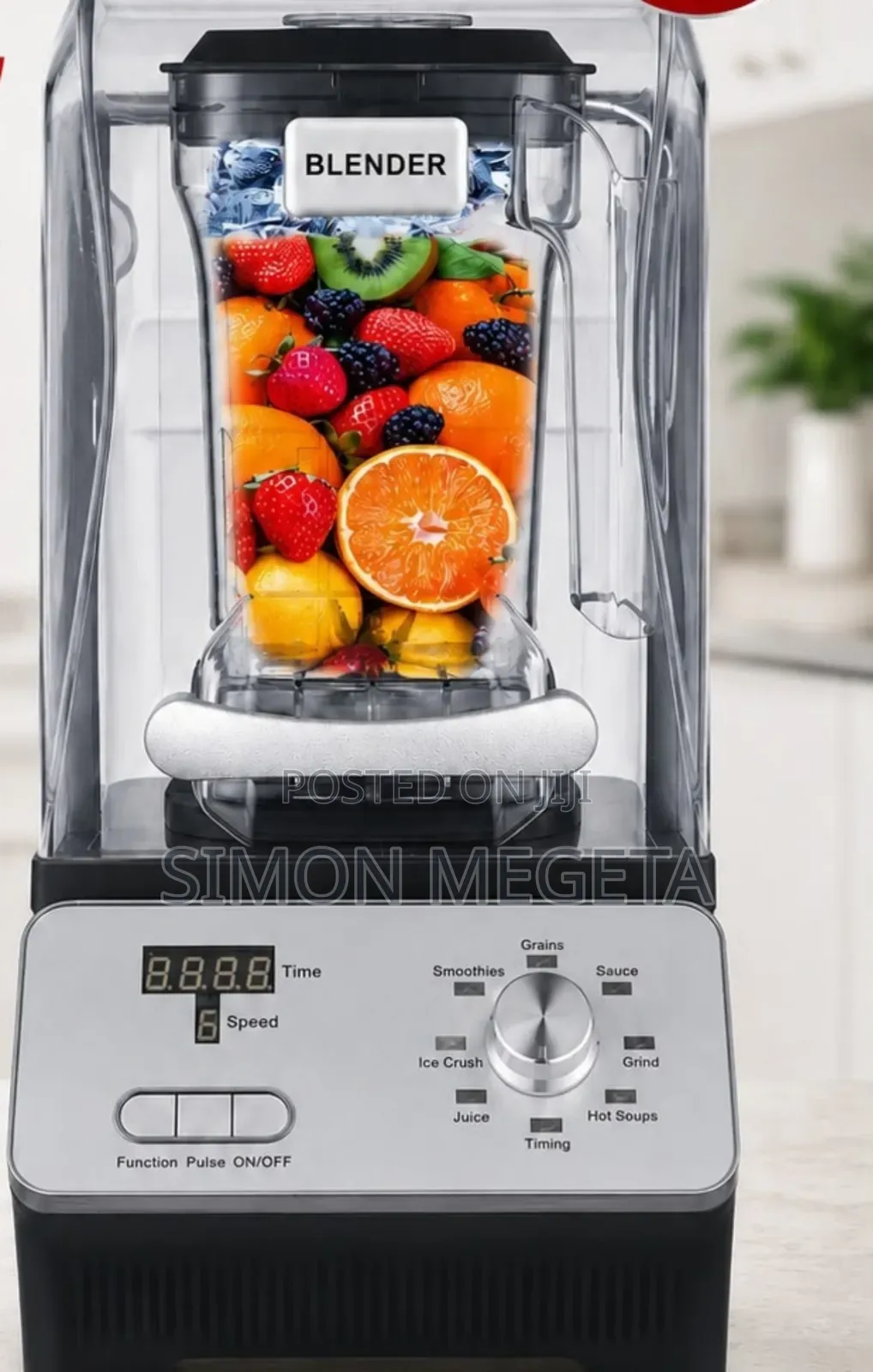 5000 Watts GS-1682 5000W 2L Silent Globalstar Blender