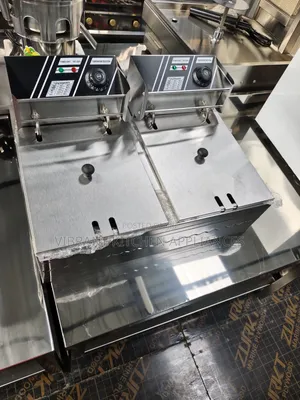 Commercial Double Electric Deep Fryer 6L + 6L