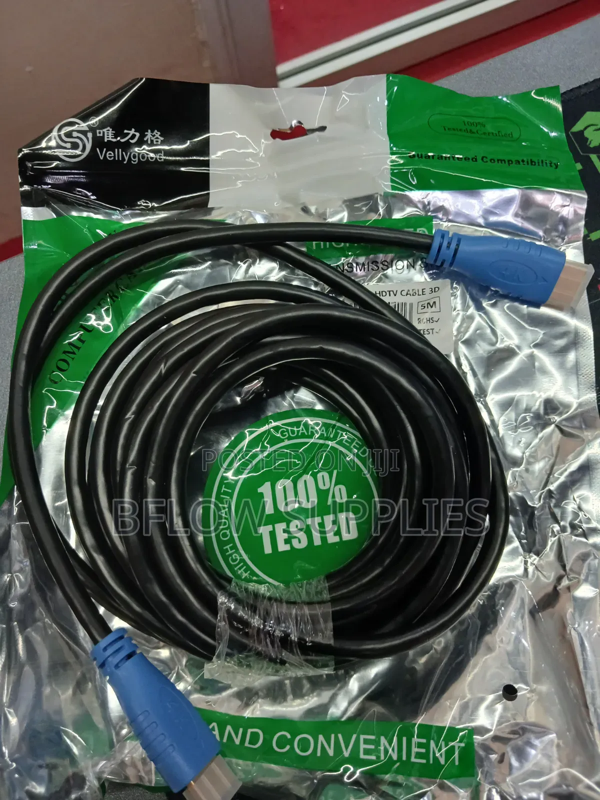 5 Meters 4K HDMI Cable (Tested)