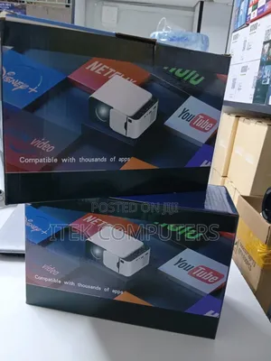T6 Mini Smart Projector With Convenient Wireless Device Connection