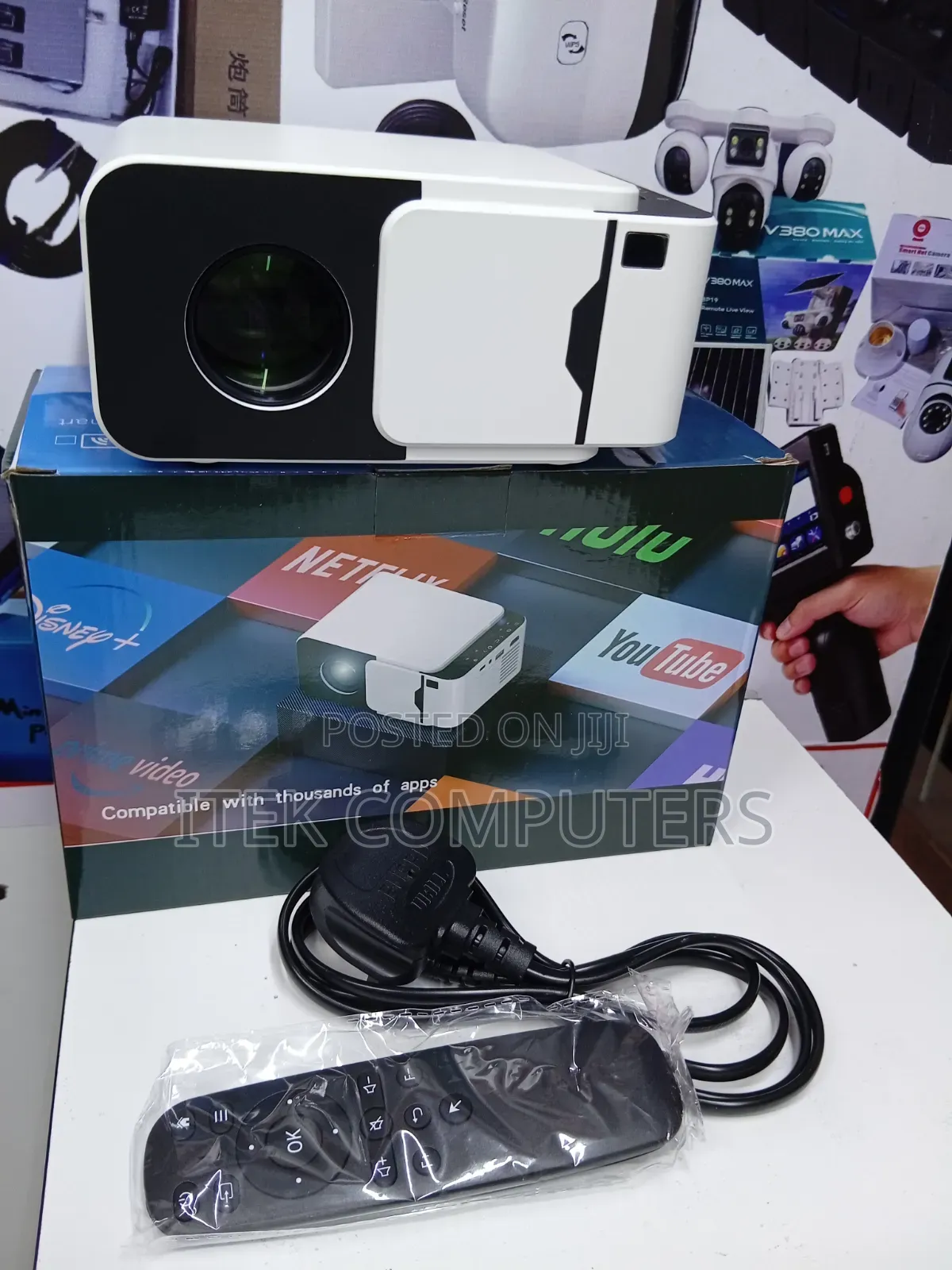 Enjoy Convenient Device Sharing With T6 Mini Smart Projector
