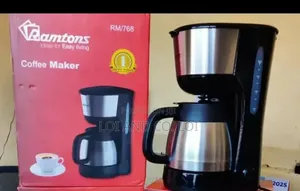 Ramtons RM/193 - Coffee Maker Anti Drip - 1.5L - Black (1YR WRTY)