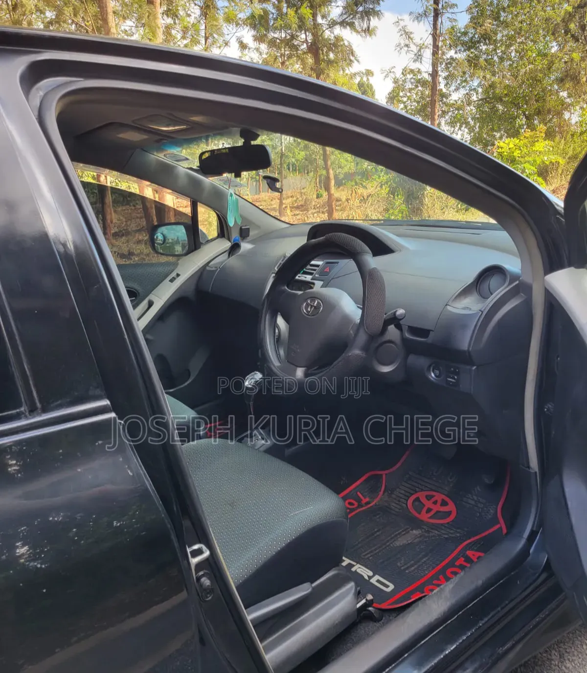 Toyota Vitz 2008 Black
