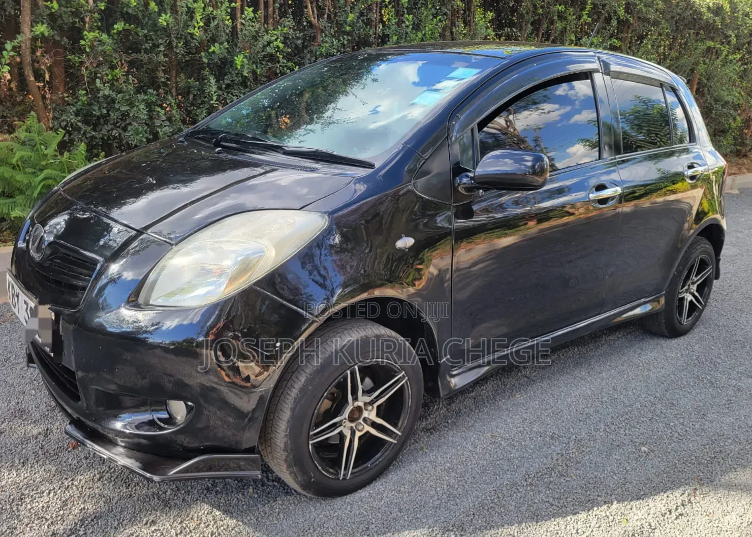 Toyota Vitz 2008 Black