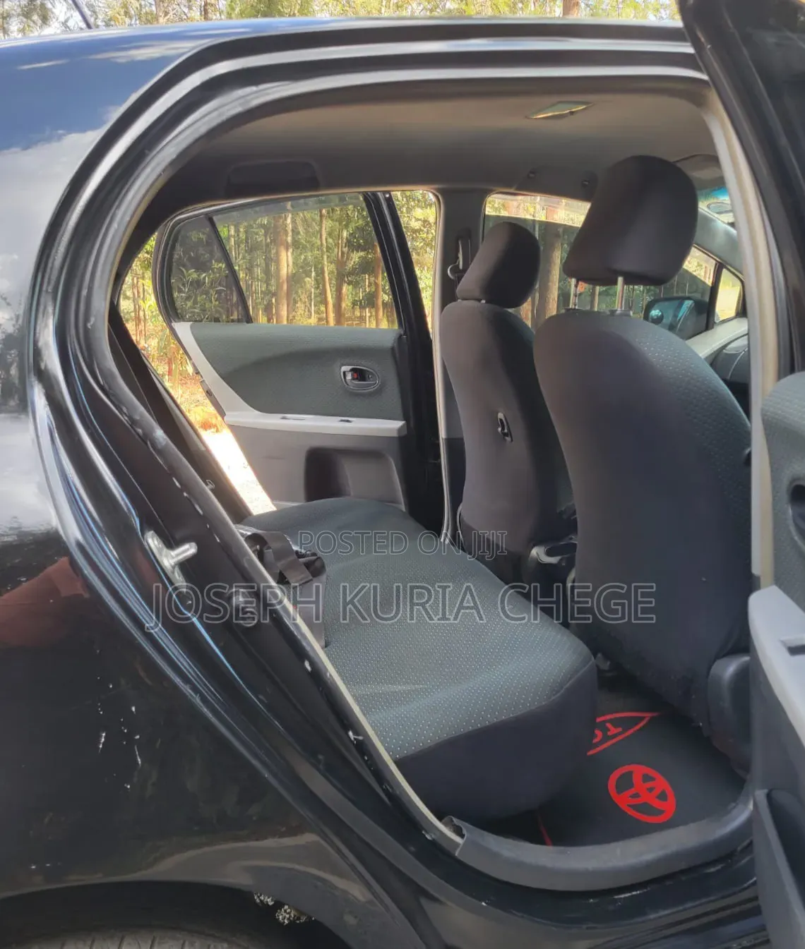 Toyota Vitz 2008 Black