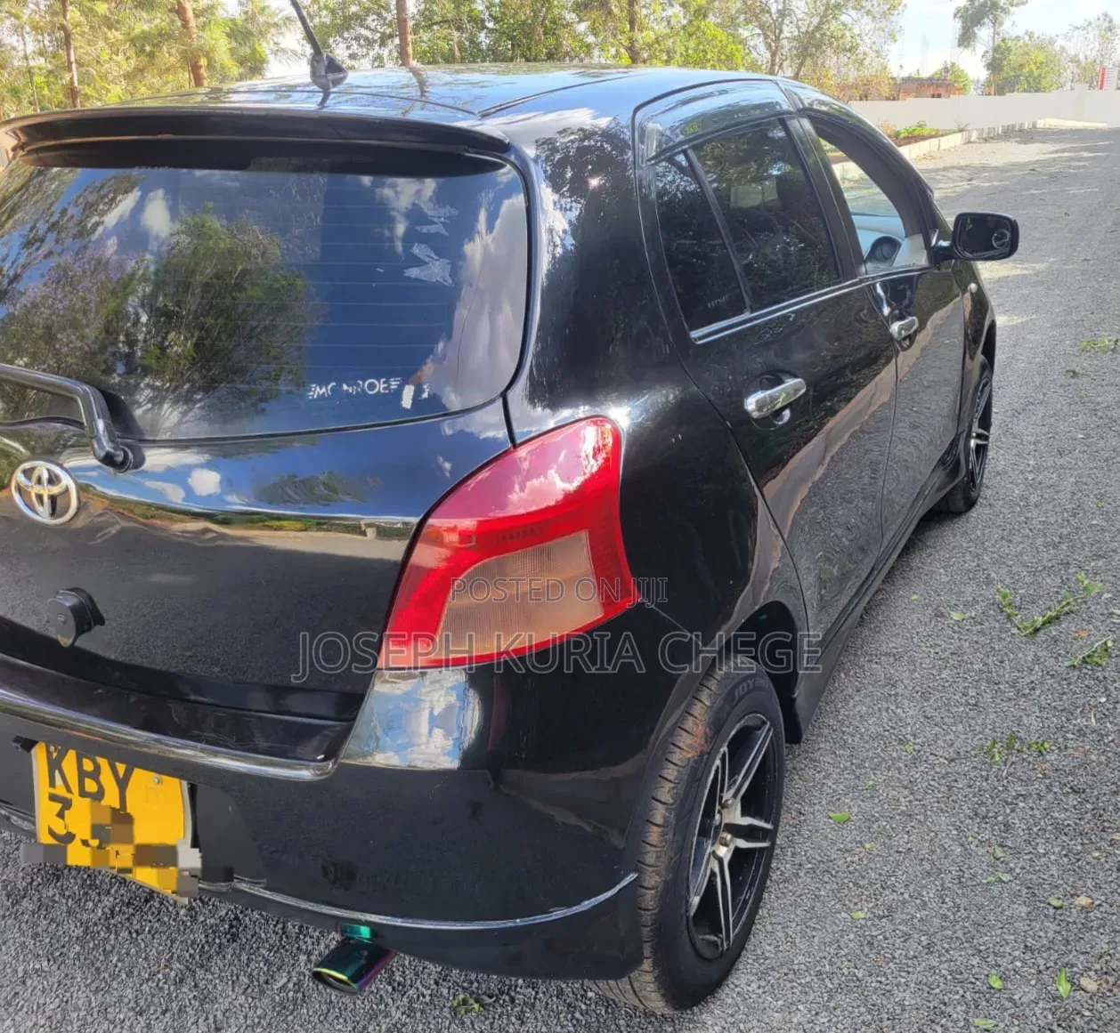 Toyota Vitz 2008 Black