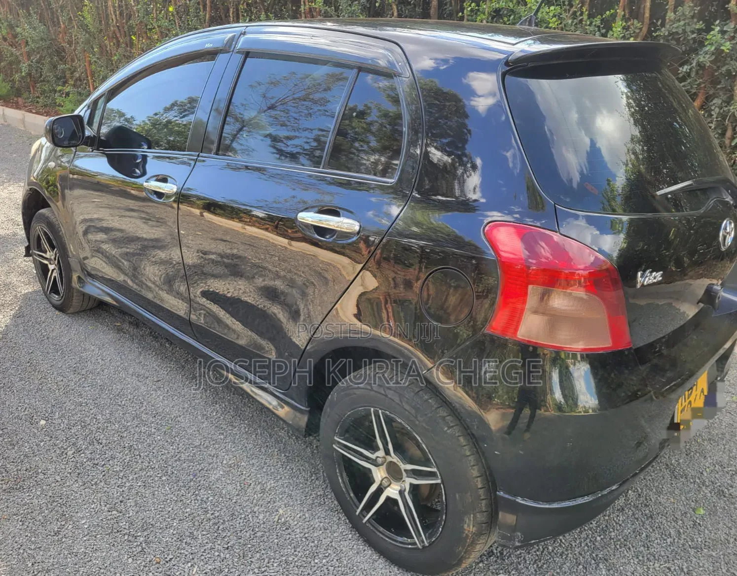 Toyota Vitz 2008 Black