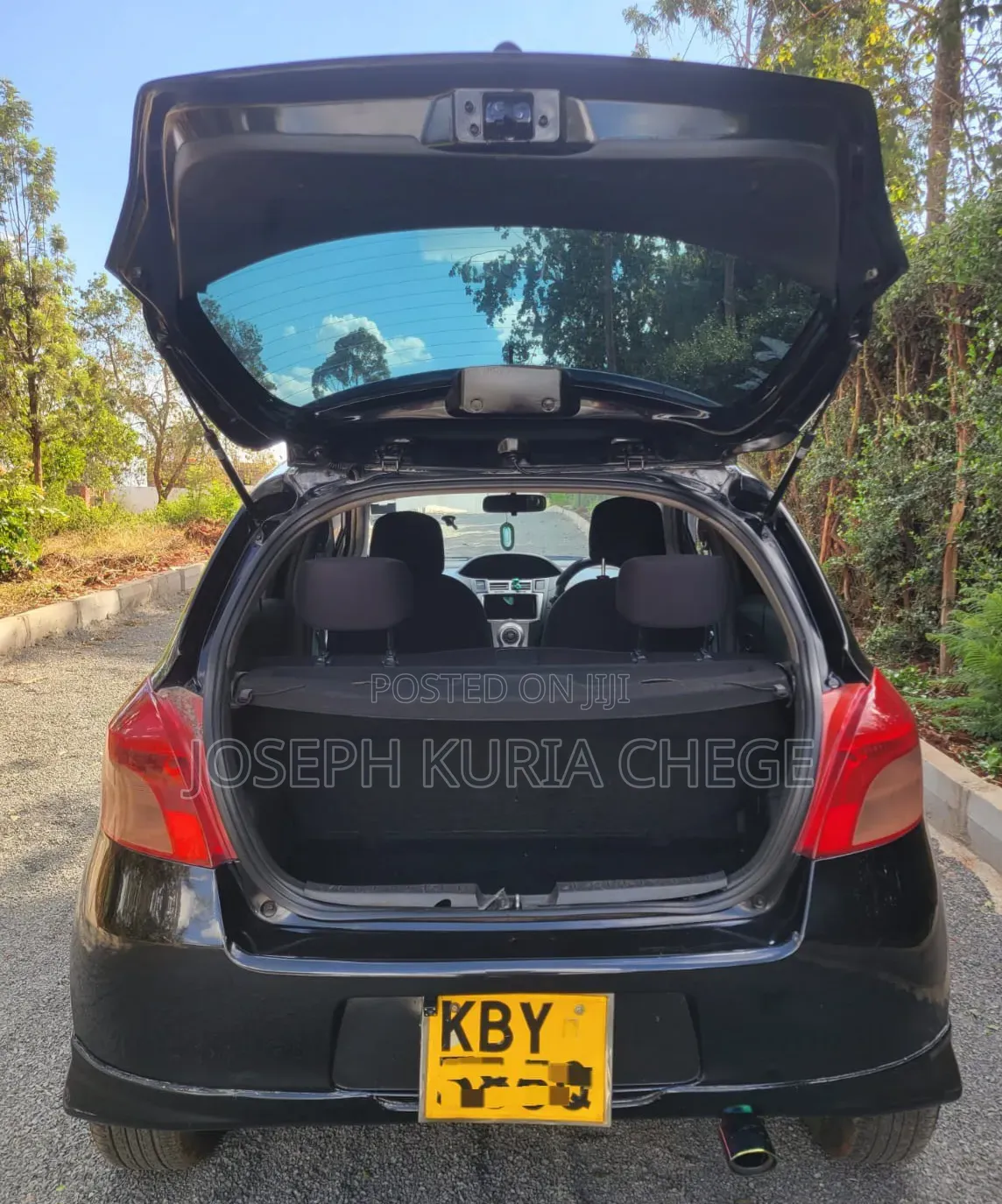 Toyota Vitz 2008 Black