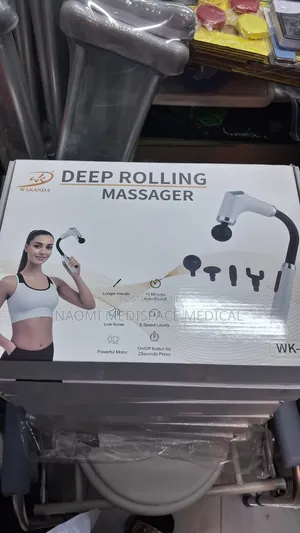 Rechargeable Deep Rolling Massager With Long Handle