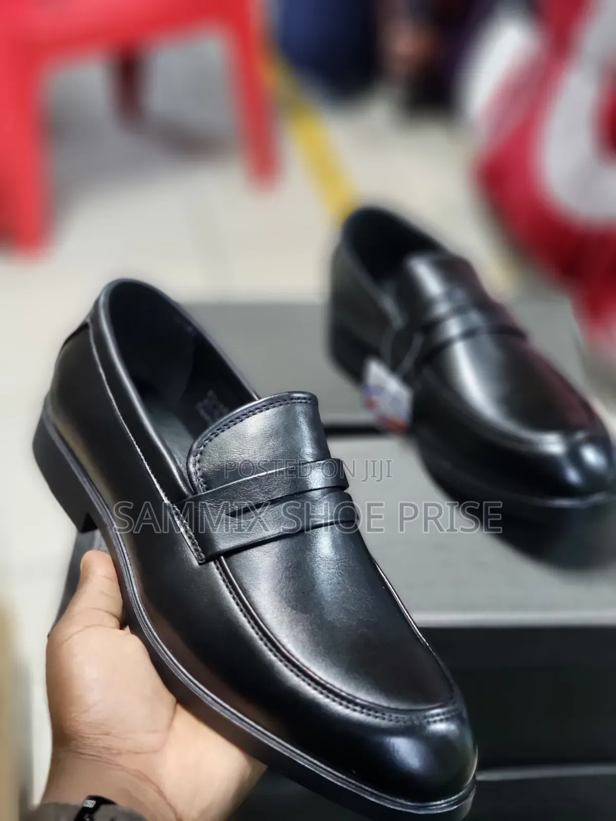 Black Penny Loafers
