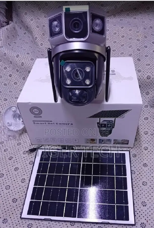 4G Solar Powered Camera With Remote App Monitoring and PTZ Coverage