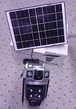 Duo Lens 4G Connectivity PTZ Solar Camera for Homes, Farms, Businesses