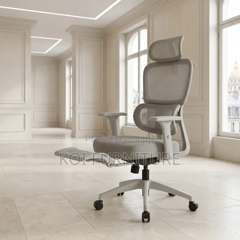 Executive Directors Chair | White Orthopedic Fabricate Seats
