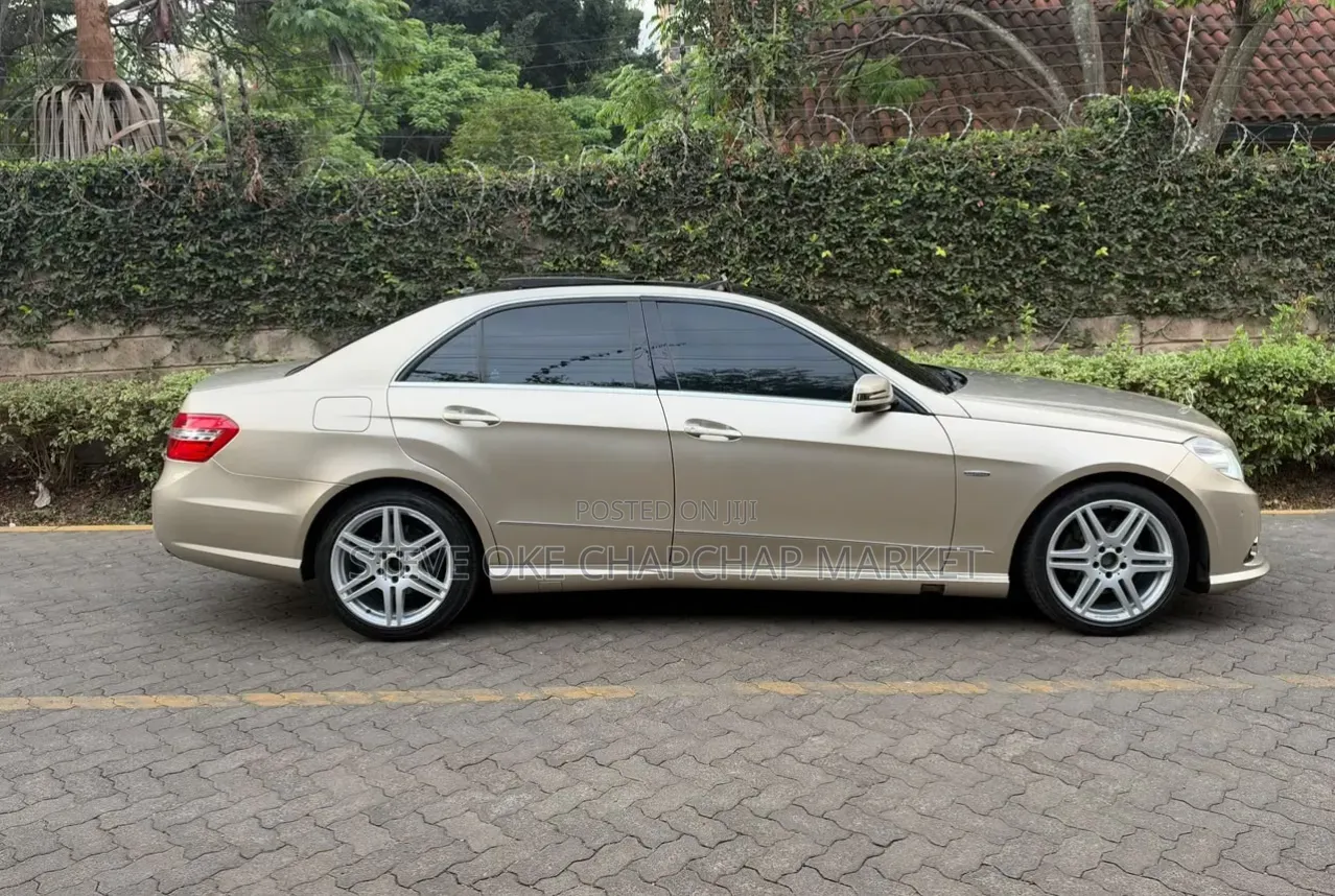 Mercedes-Benz E250 2011 Gold
