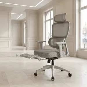 Executive Directors Chair | White Orthopedic Fabricate Seats