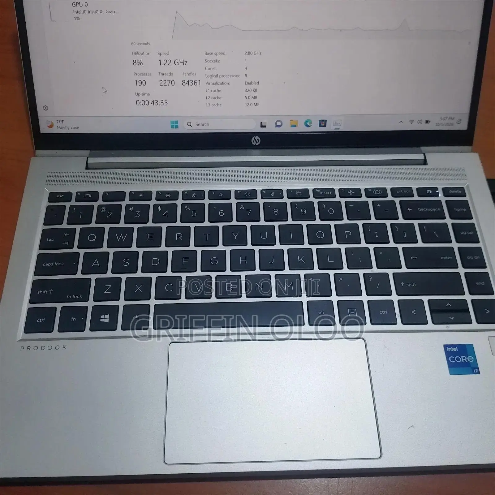 Laptop HP ProBook 440 G8 16GB Intel Core i5 SSD 512GB
