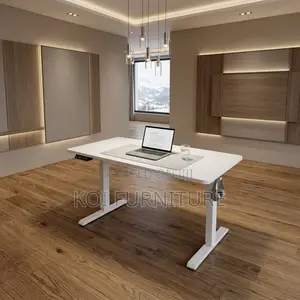 White 120cm Electric Table | Urban Styles Home Offices and Studio Desk