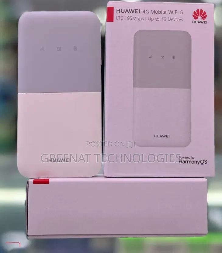 Huawei 4G Mobile WiFi 5 LTE 195Mbps 16 Devices Powered by HarmonyOS