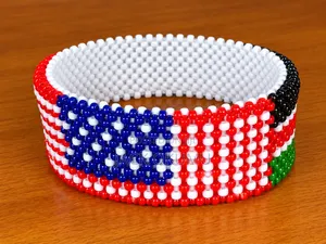 Double Sided Thick Bracelet