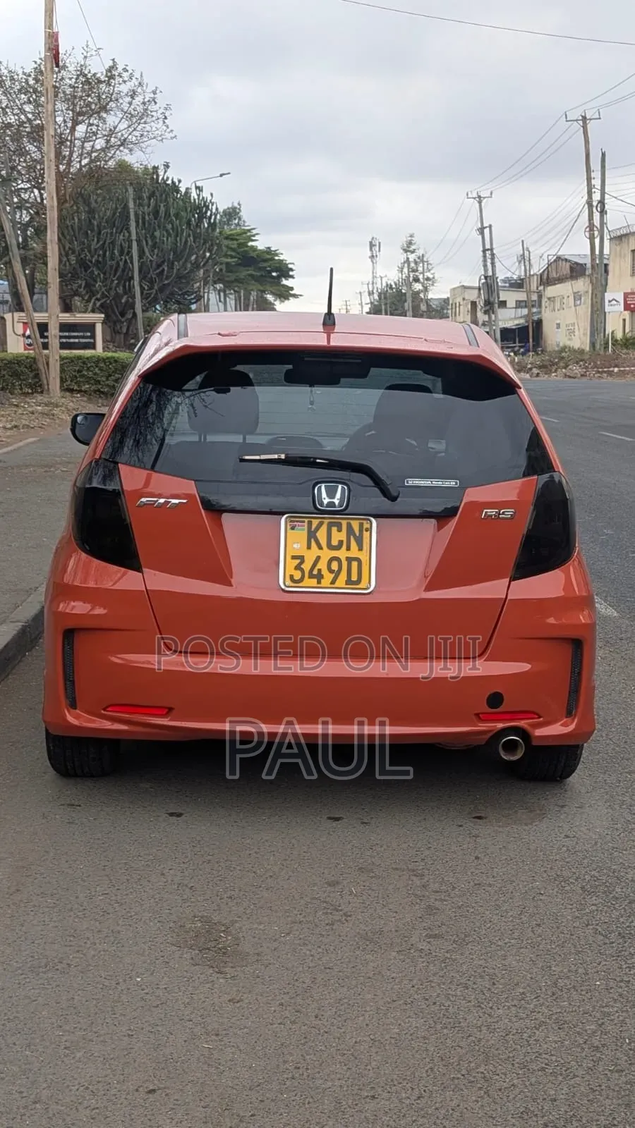 Honda Fit 2011 Orange