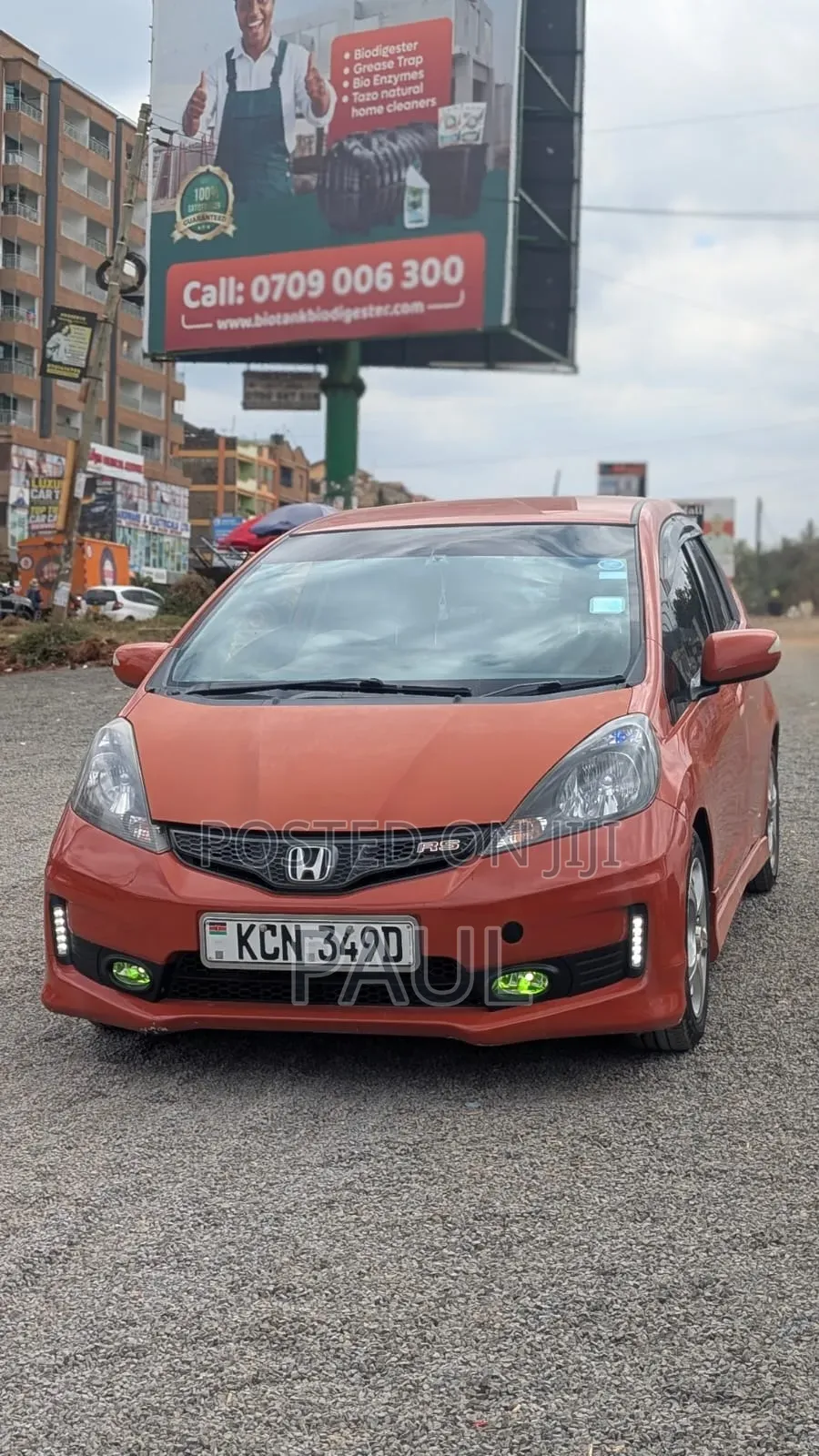 Honda Fit 2011 Orange