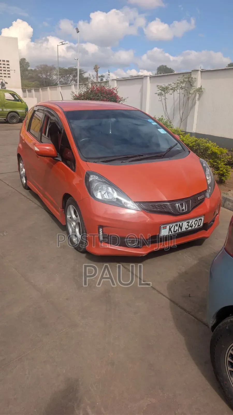 Honda Fit 2011 Orange