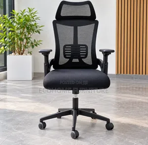 Ergonomic Mesh Office Chair With Adjustable Headrest