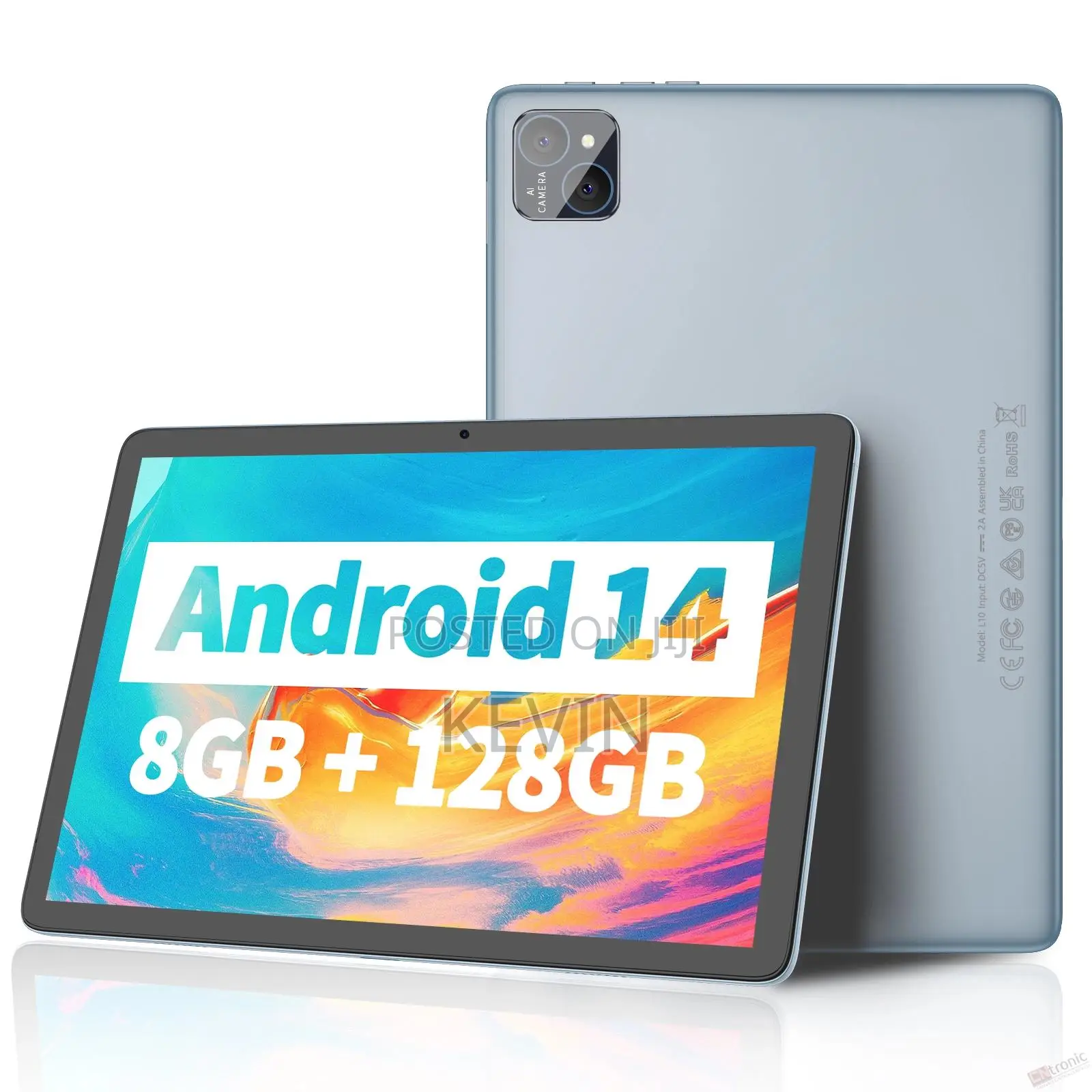 New Tablet 128 GB Black