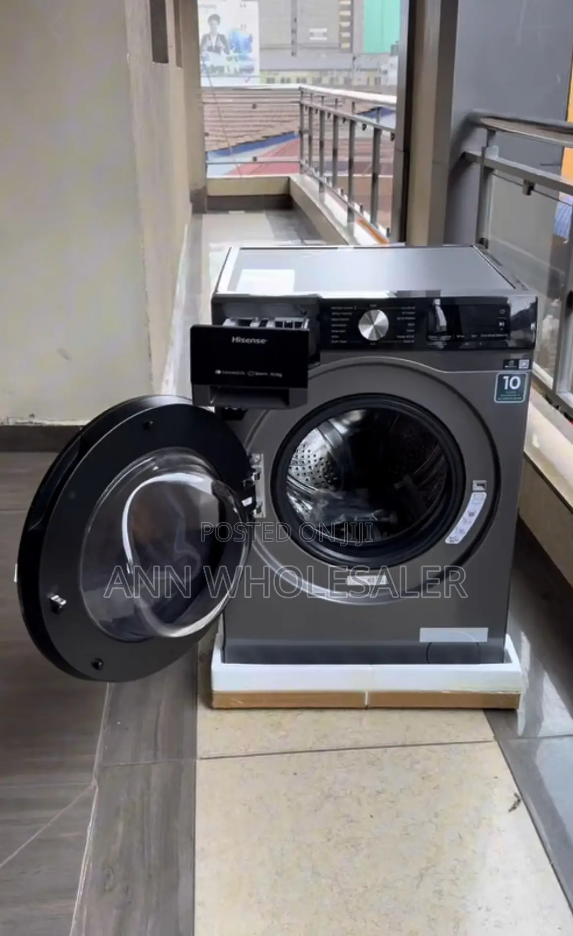 Hisense 10kg Washing Machine Front Load Automatic Washer With Warranty