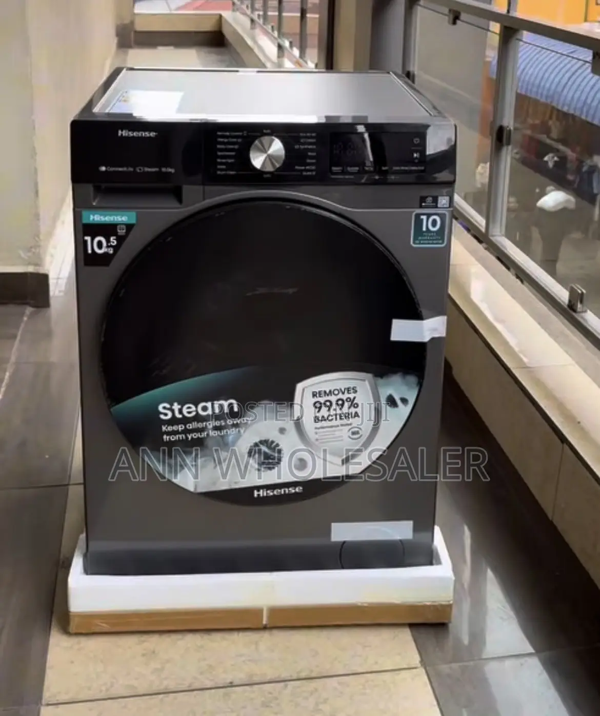 Hisense 10kg Washing Machine Front Load Automatic Washer With Warranty
