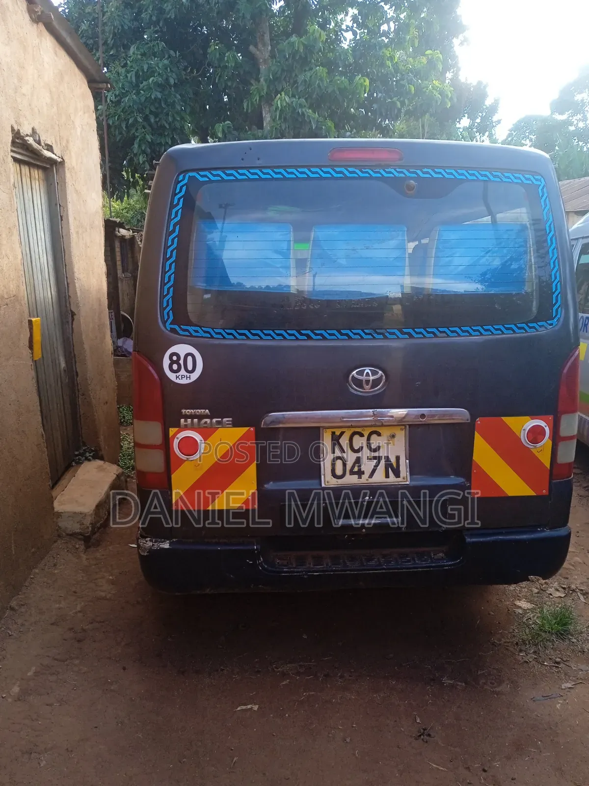Toyota HiAce 2008 Black