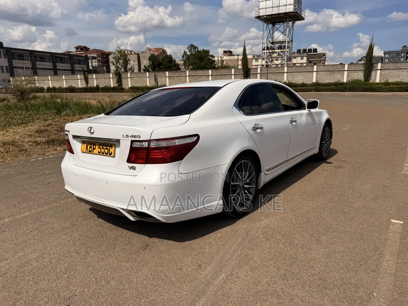 Lexus LS 460 L RWD 2007 White