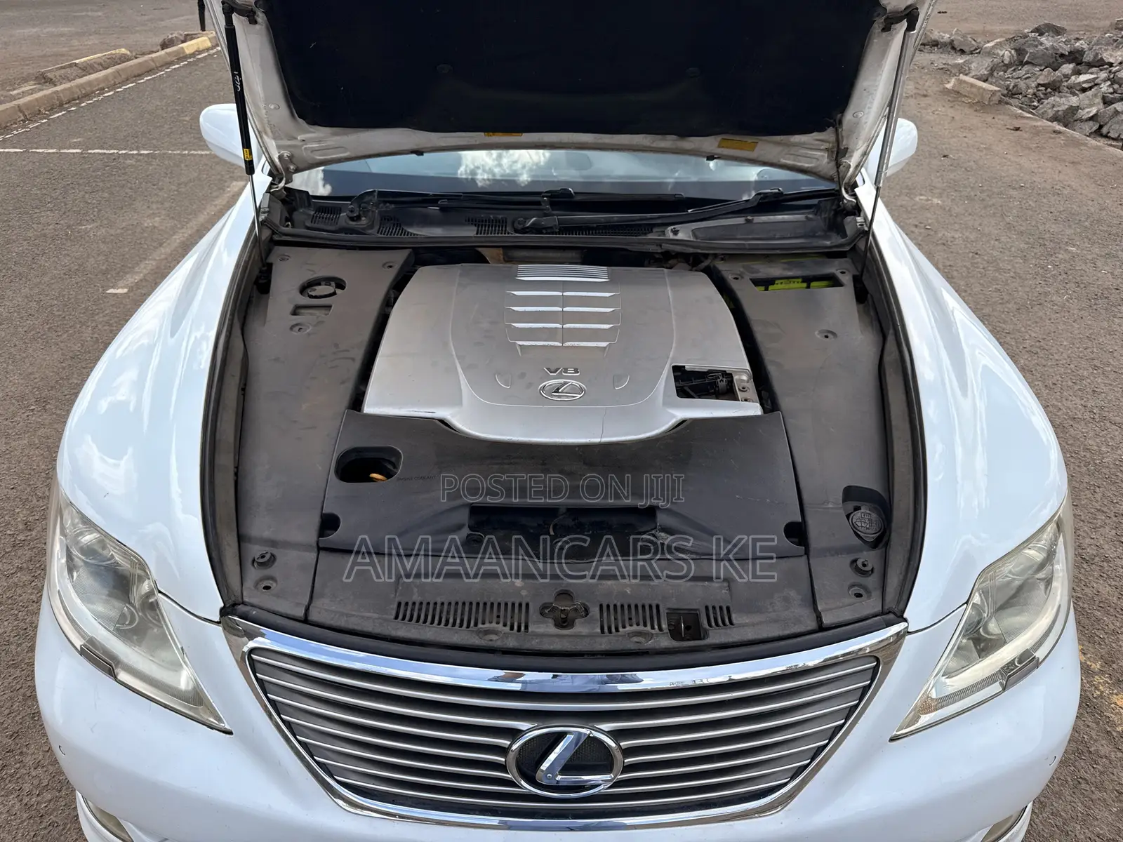 Lexus LS 460 L RWD 2007 White