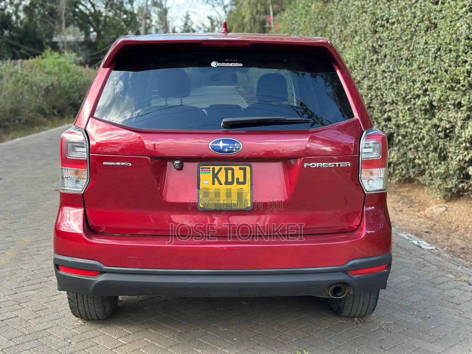Subaru Forester 2016 Maroon