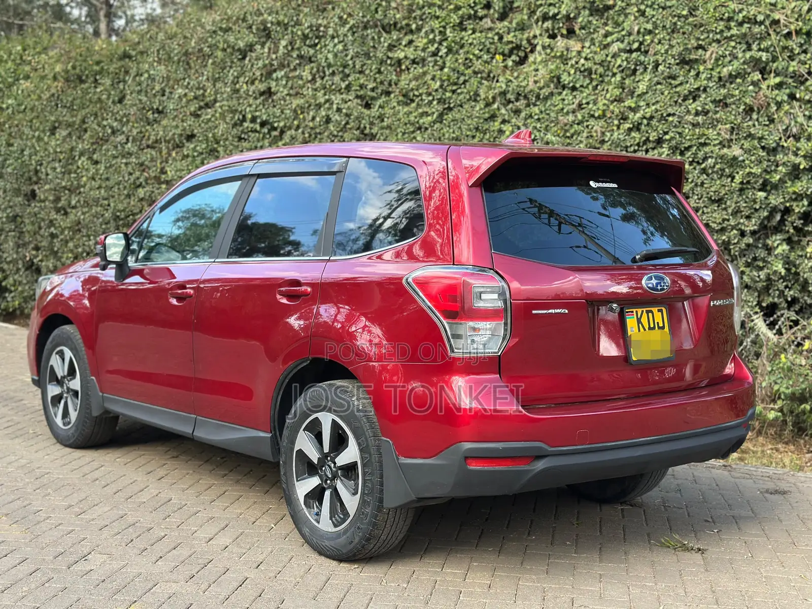 Subaru Forester 2016 Maroon
