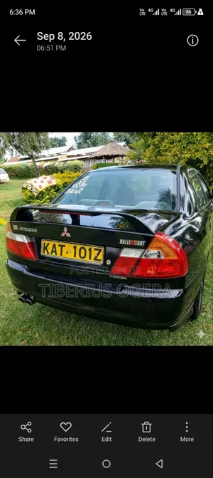 Mitsubishi Lancer 1999 Black