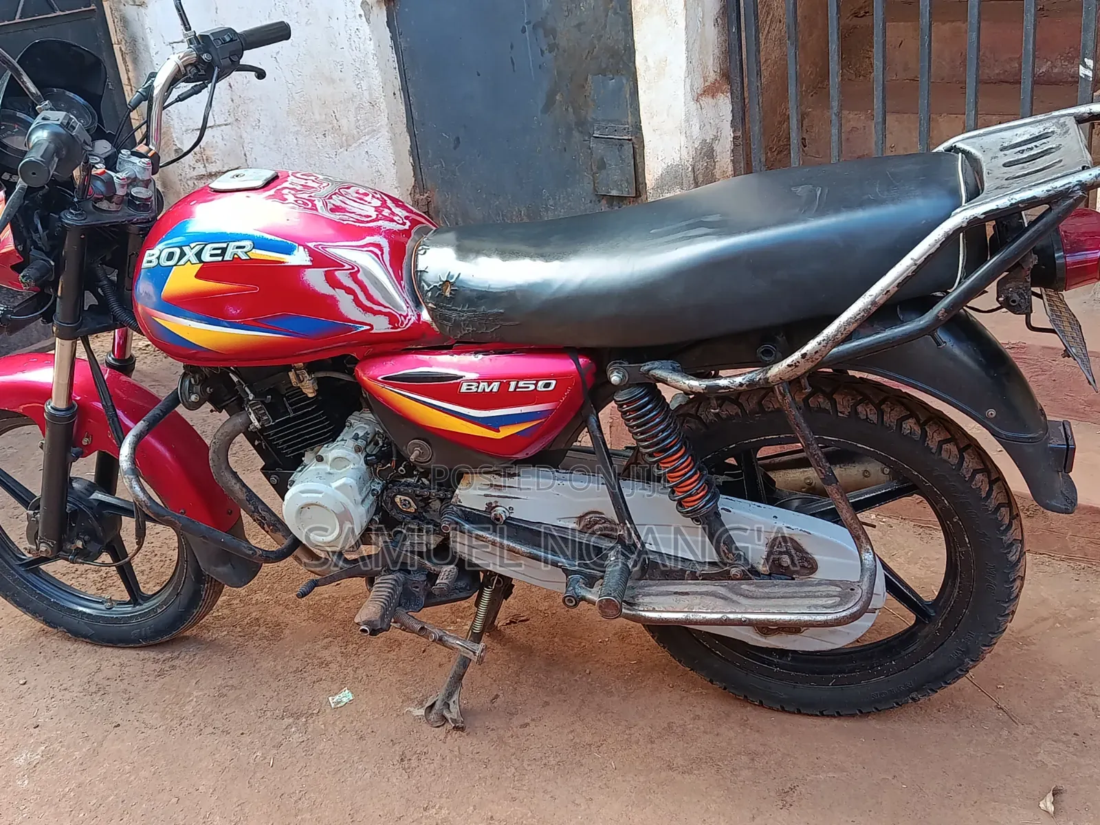 Bajaj Boxer 2019 Red