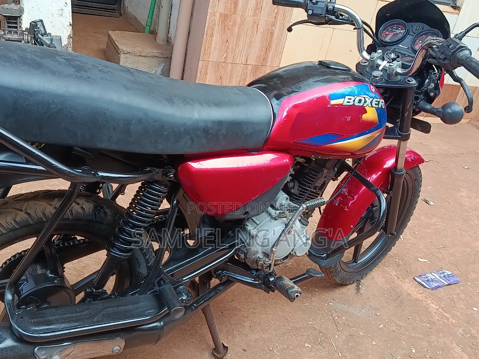 Bajaj Boxer 2019 Red