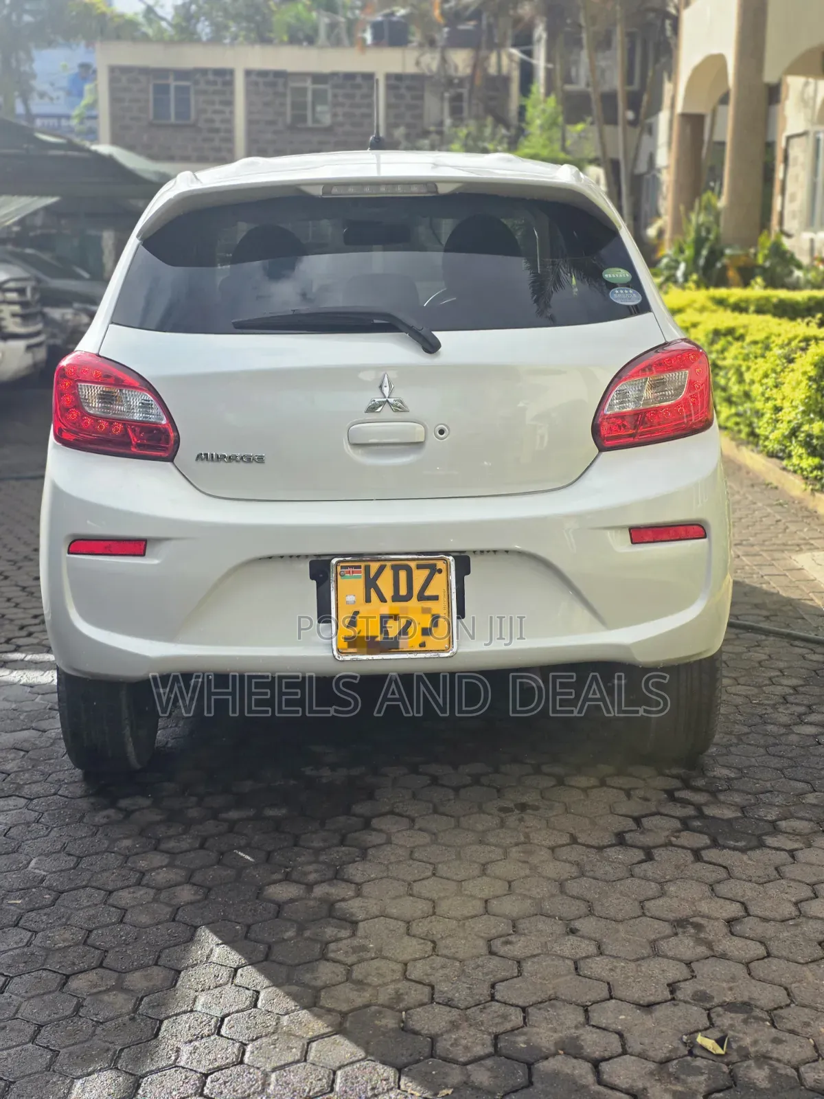 Mitsubishi Mirage 2019 White