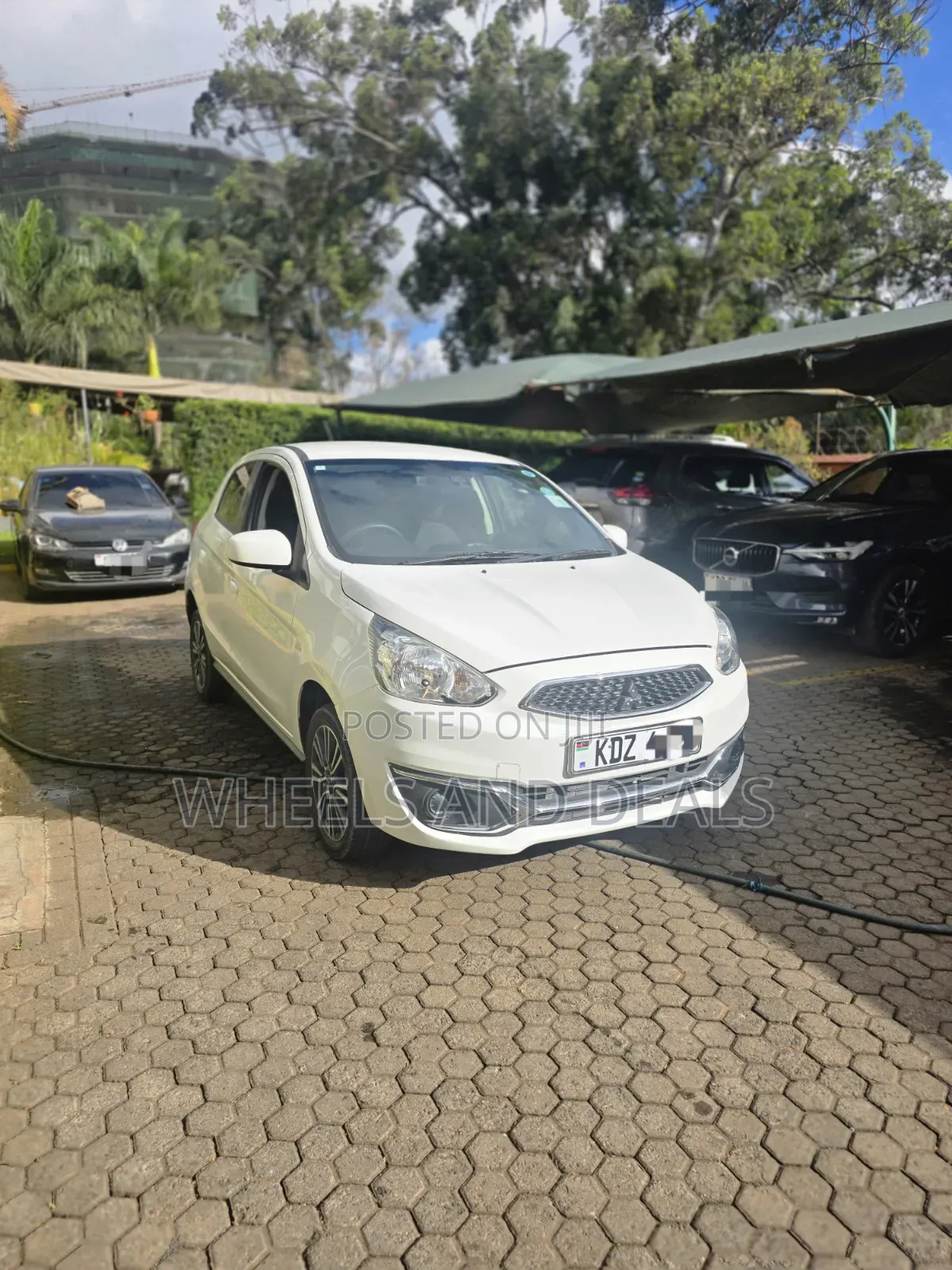 Mitsubishi Mirage 2019 White