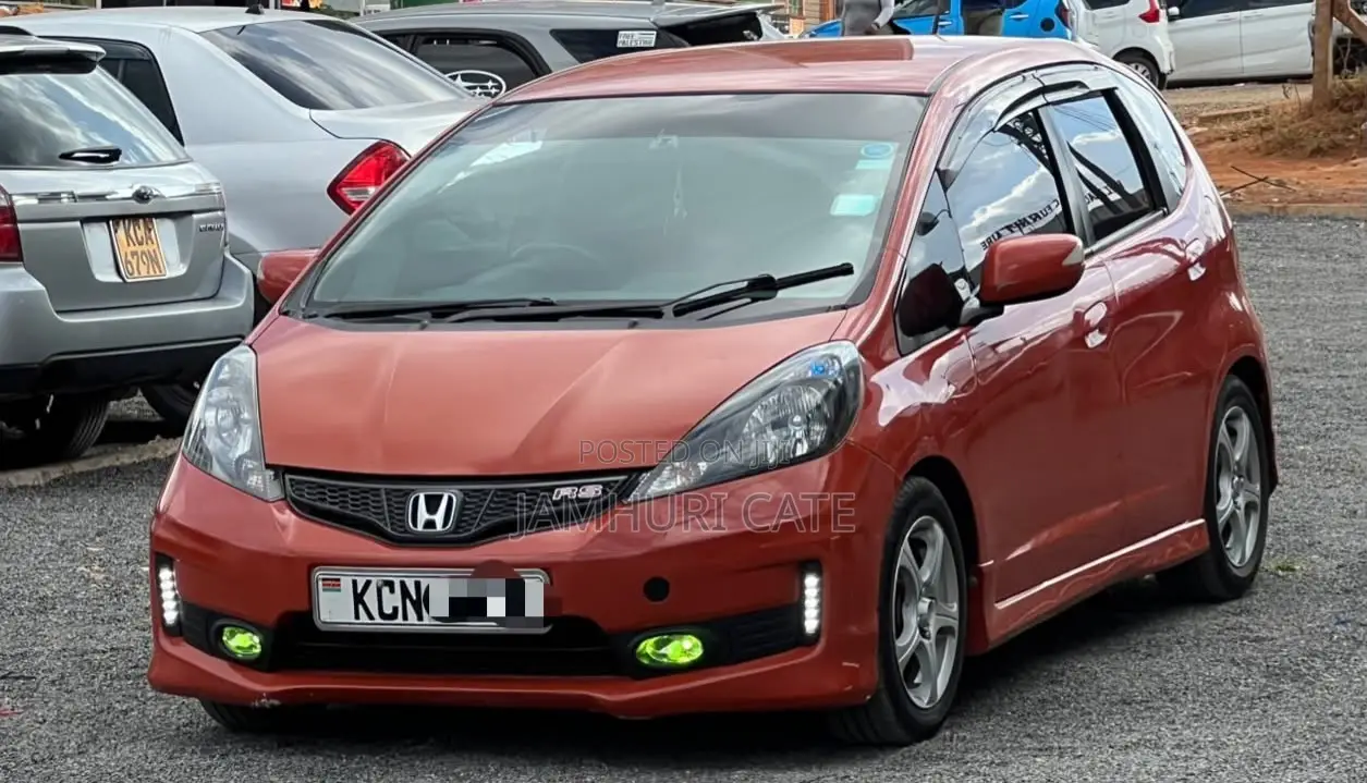 Honda Fit 2011 Orange